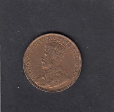 Beschrijving: 1 Cent GEORGE V